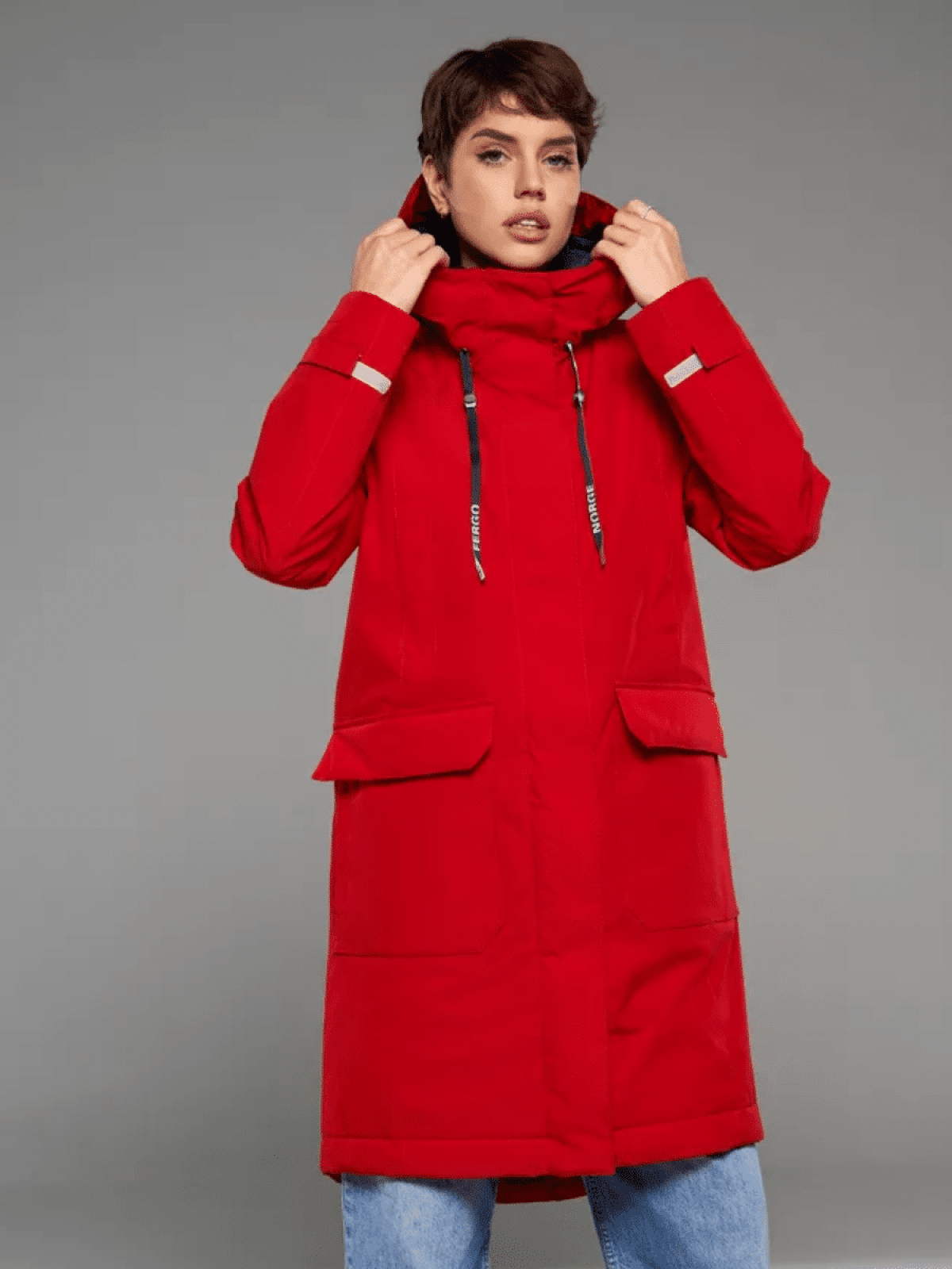 Весенняя парка Fergo Norge FKC33-cardinal