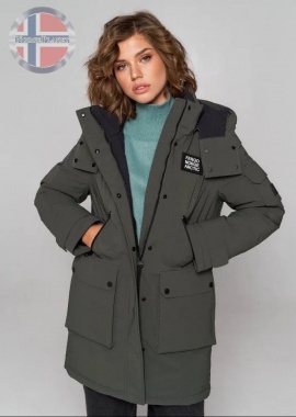 Женская парка норвежского бренда Fergo Norge FKBP09-19. Сшита из ткани по уникальной техноло...