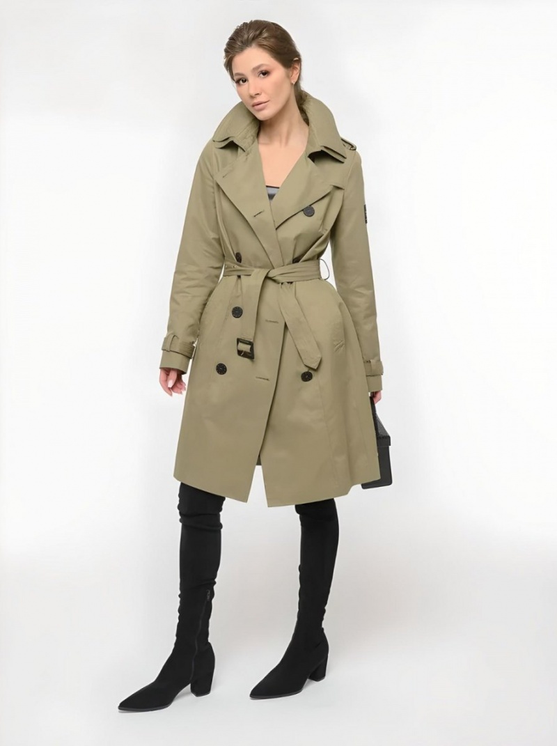 Тренч Fergo Norge FKC 19667 (olive)